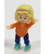 1994 Polly Pocket Doll Magical Mansion - Polly (in workout clothes) Bluebird - $8.50