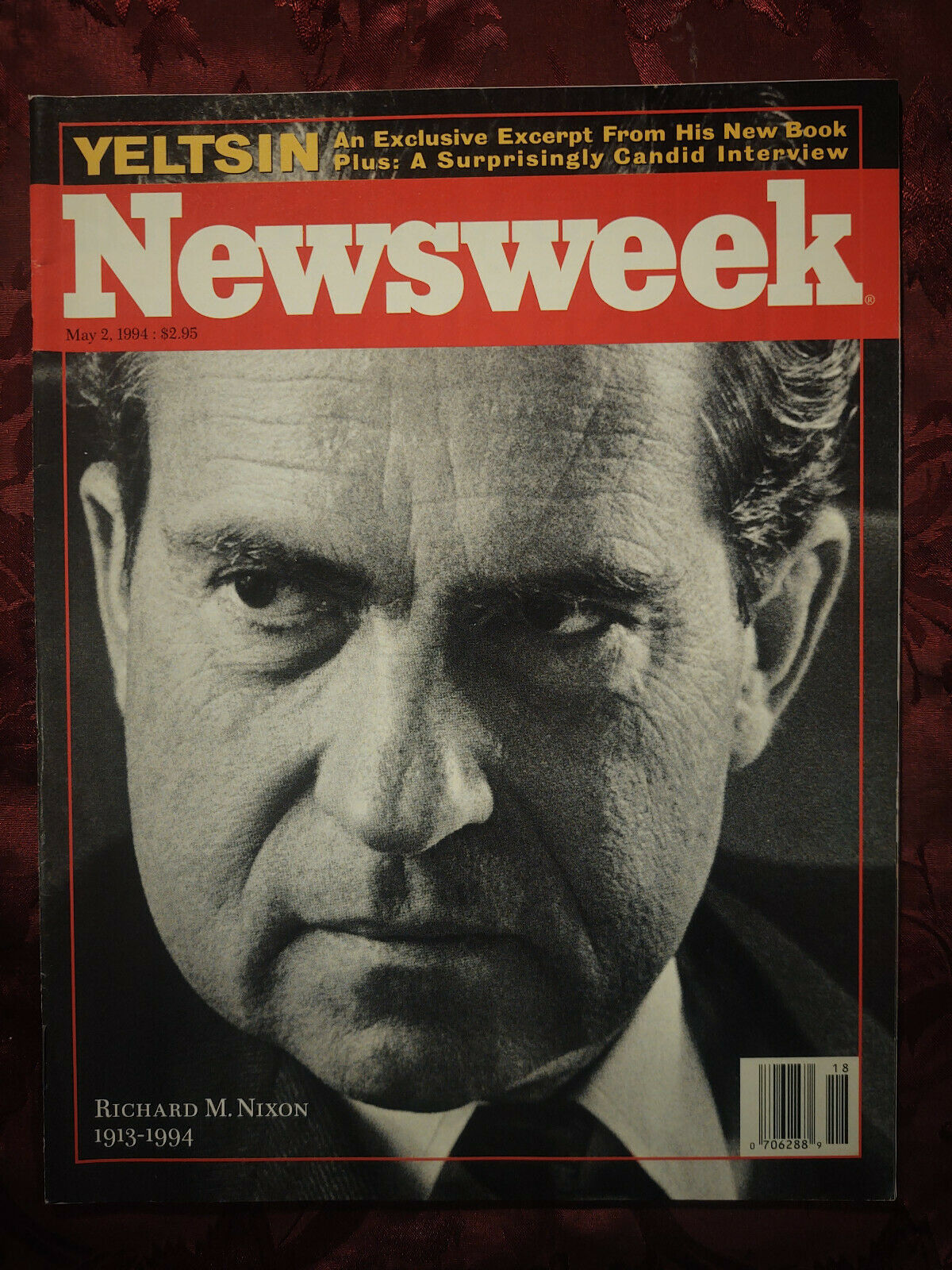 NEWSWEEK May 2 1994 RICHARD NIXON 1913-1994 Boris Yeltsin Russia ...