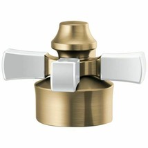 Delta Faucets H562GS Dorval Single Cross Handle Kit Champagne Bronze/Porcelain - $80.00
