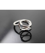 LABOR DAY SPECIAL GIFT HANDMADE DESIGN AUTHENTIC 18K WHITE GOLD RING BAND - $539.99