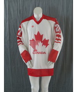 Team Canada Hockey Jersey (VTG) - Bill Stefaniuk # 27 by Tackla - Men&#39;s 2XL - $175.00