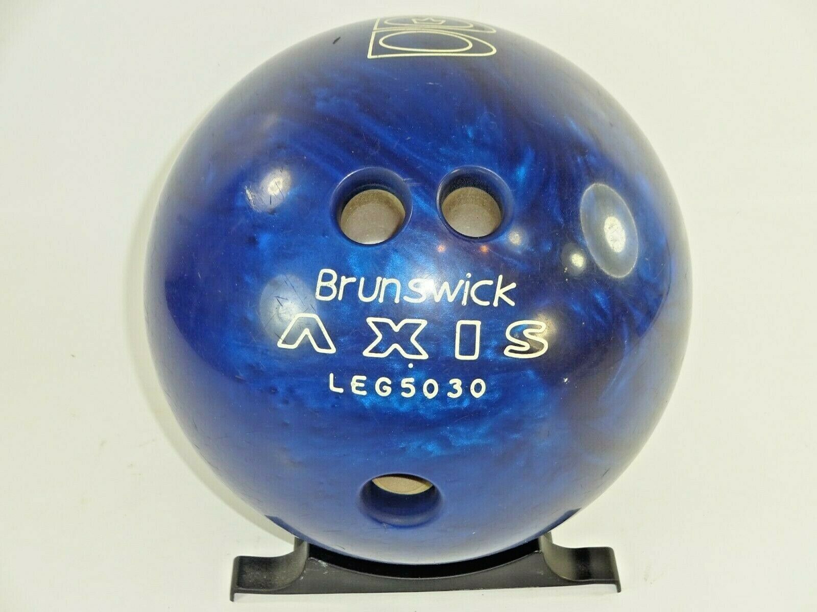 Vintage Brunswick Axis Blue Bowling Ball 14 lbs Balls