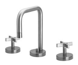 Metrohaus Lavatory Widespread Faucet,Swivel Spout and Pop-up Waste,Cross Handles - $439.34
