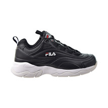Fila Ray Women&#39;s Shoes Black-White 5RM00521-014 - $55.00