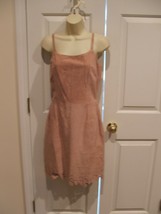 NWT newport news FAWN 100% suede fully lined  dress size 6 - $96.52
