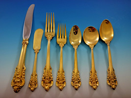 Golden Grande Baroque by Wallace Sterling Silver Flatware Set Dinner 57 ... - $5,098.50