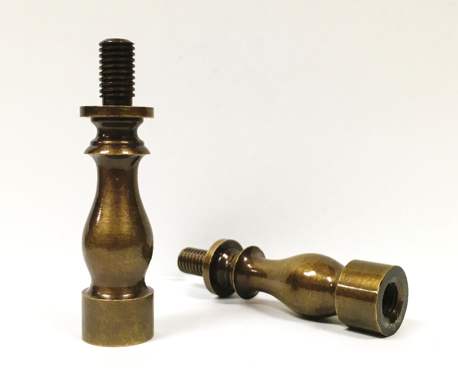 Lamp Shade/Finial Risers in 4 Lengths, 3 Finishes 1/427 (1 Pc