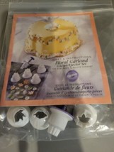 1997 Wilton Floral Accents Cutter/Ejector Set for gum paste and rolled fondant  - $15.00