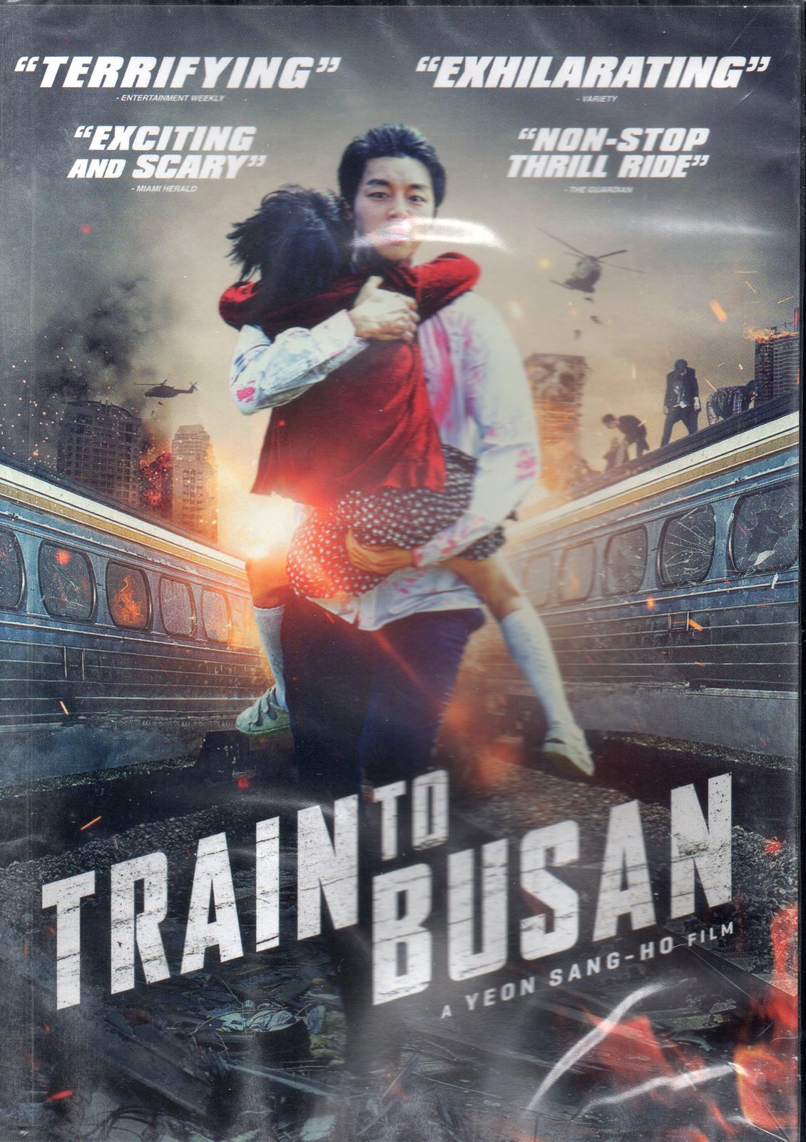 TRAIN to BUSAN (dvd) *NEW* crazy Korean clinging zombies, like World ...