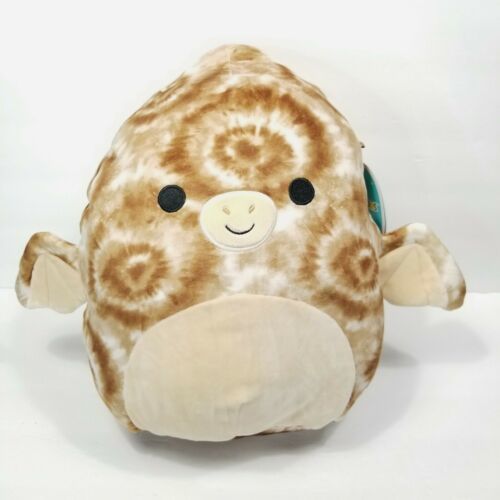 brown tie dye squishmallow