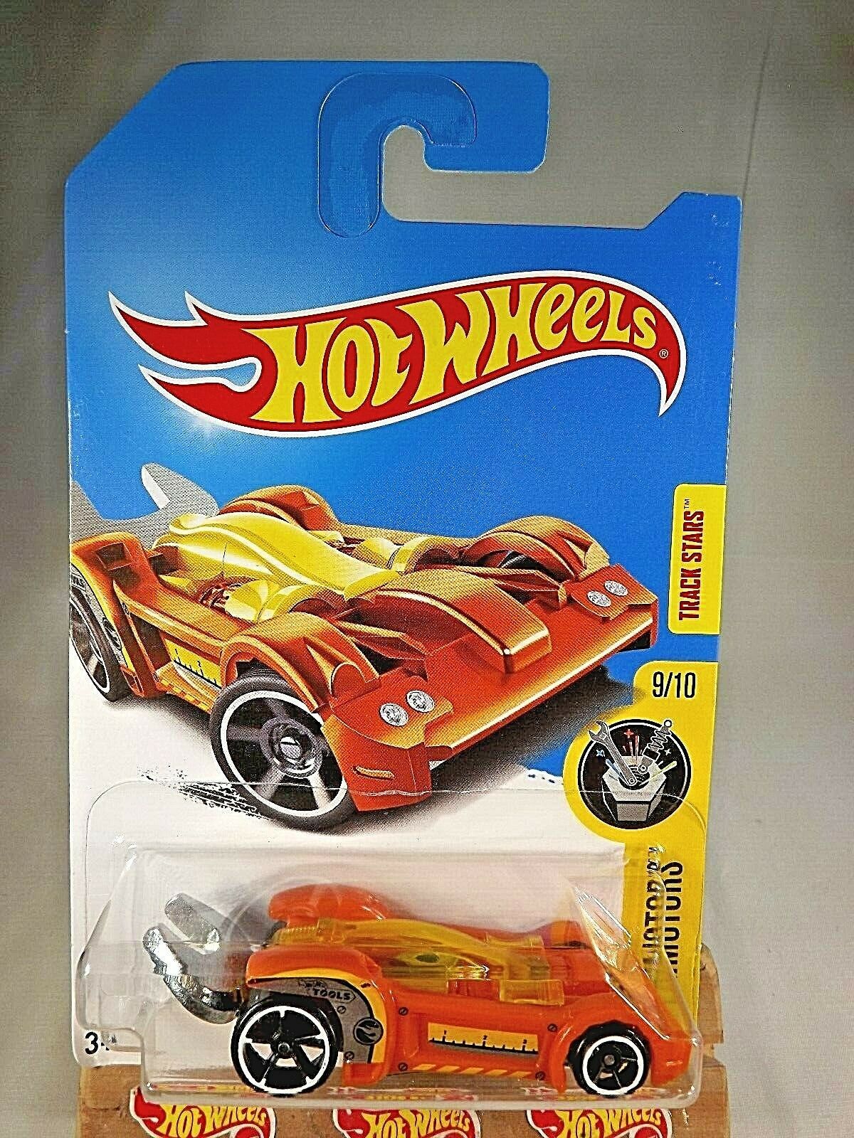 2016 Hot Wheels Treasure Hunt Experimotors 9/10 TOOLIGAN Orange w/Black ...