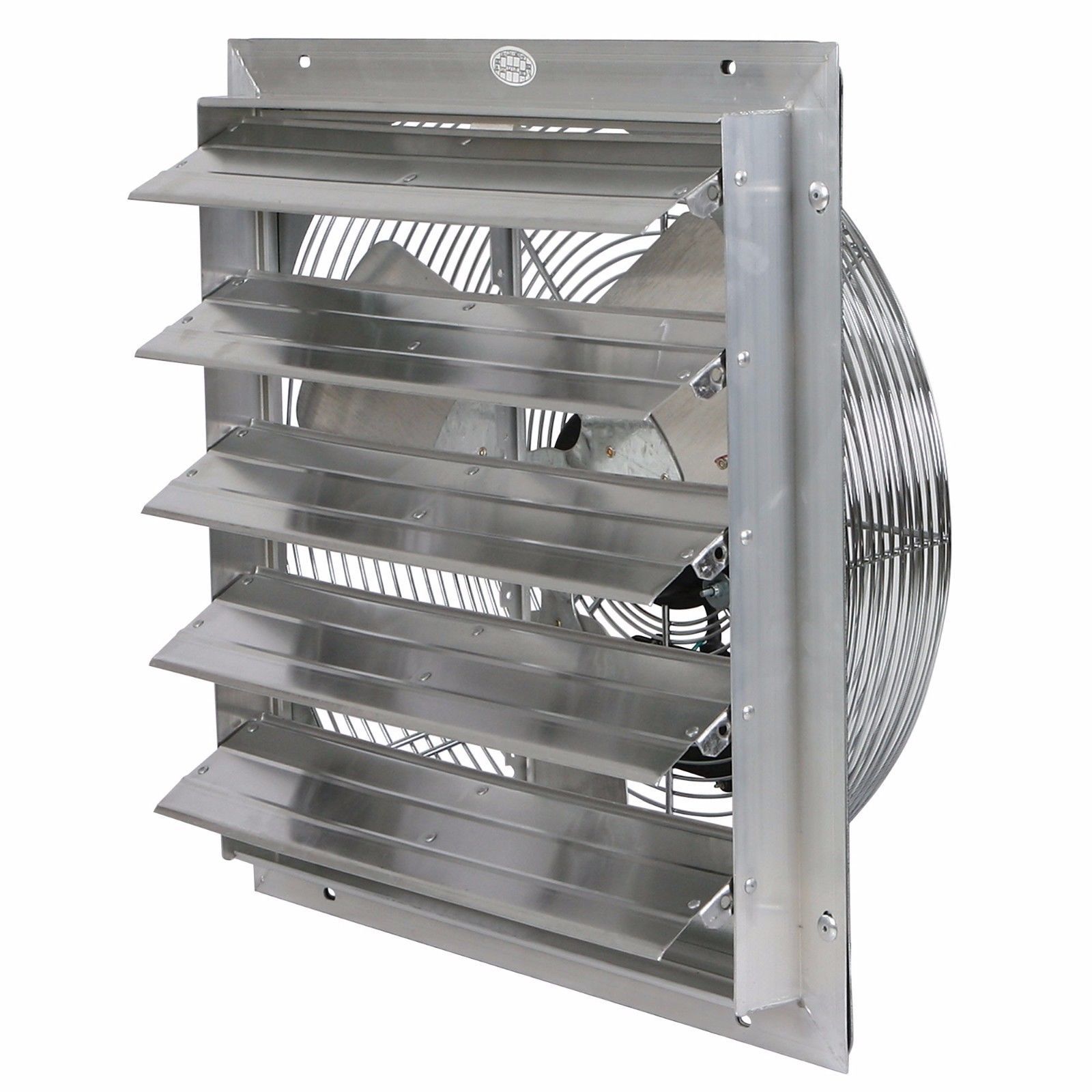 Exhaust Shutter Fan 20" 3 Speeds Wall Mount Garage Vent Ventilator