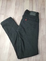 Levi&#39;s 511 Men&#39;s 29x30 Slim Fit Stretch Black Denim Jeans - $18.49