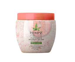 Hempz Pink Pomelo &Himalayan Sea Salt Herbal Body Salt Scrub, 5.47 fl oz