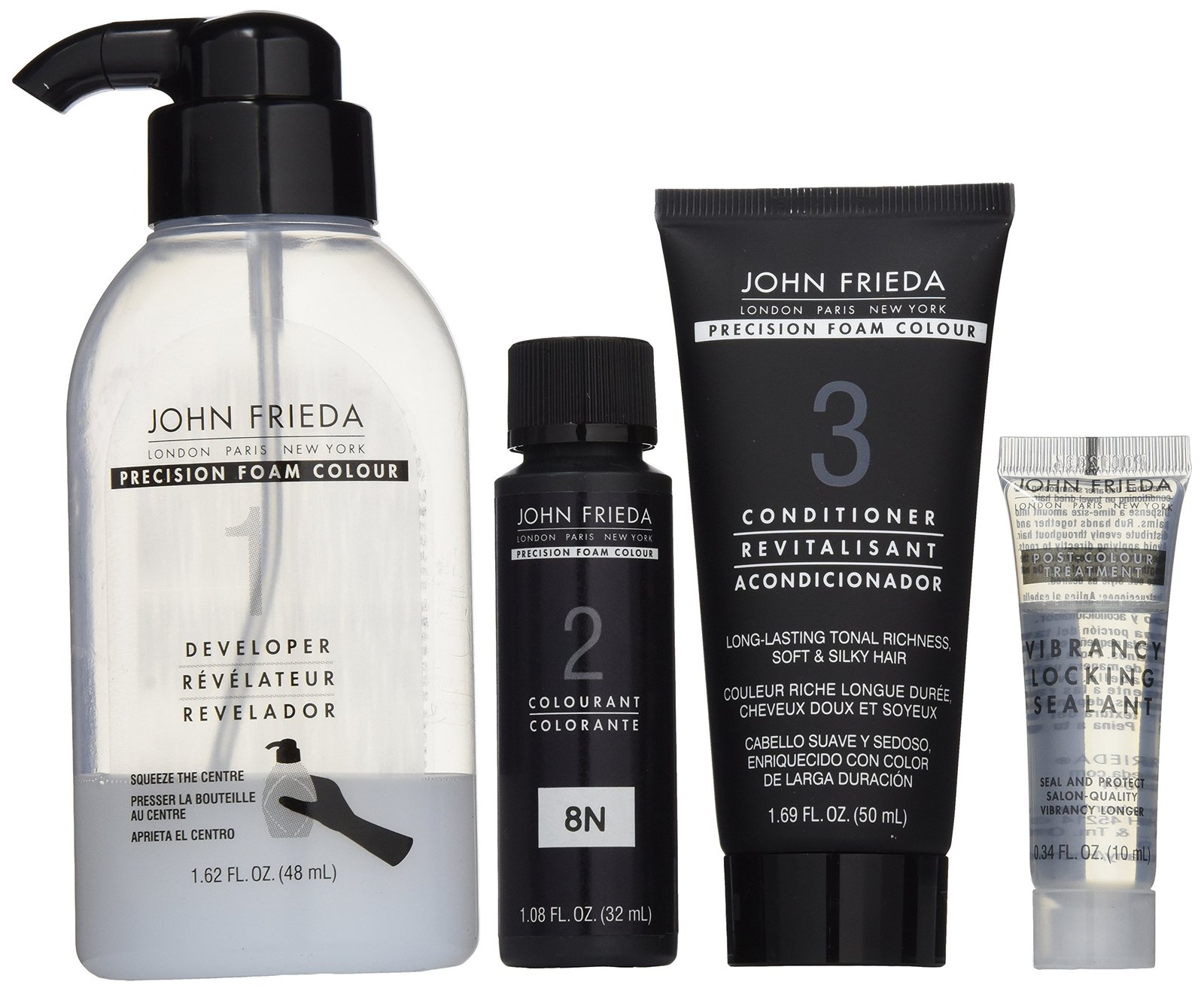 John Frieda Precision Foam Colour, Medium Natural Blonde 8N Permanent