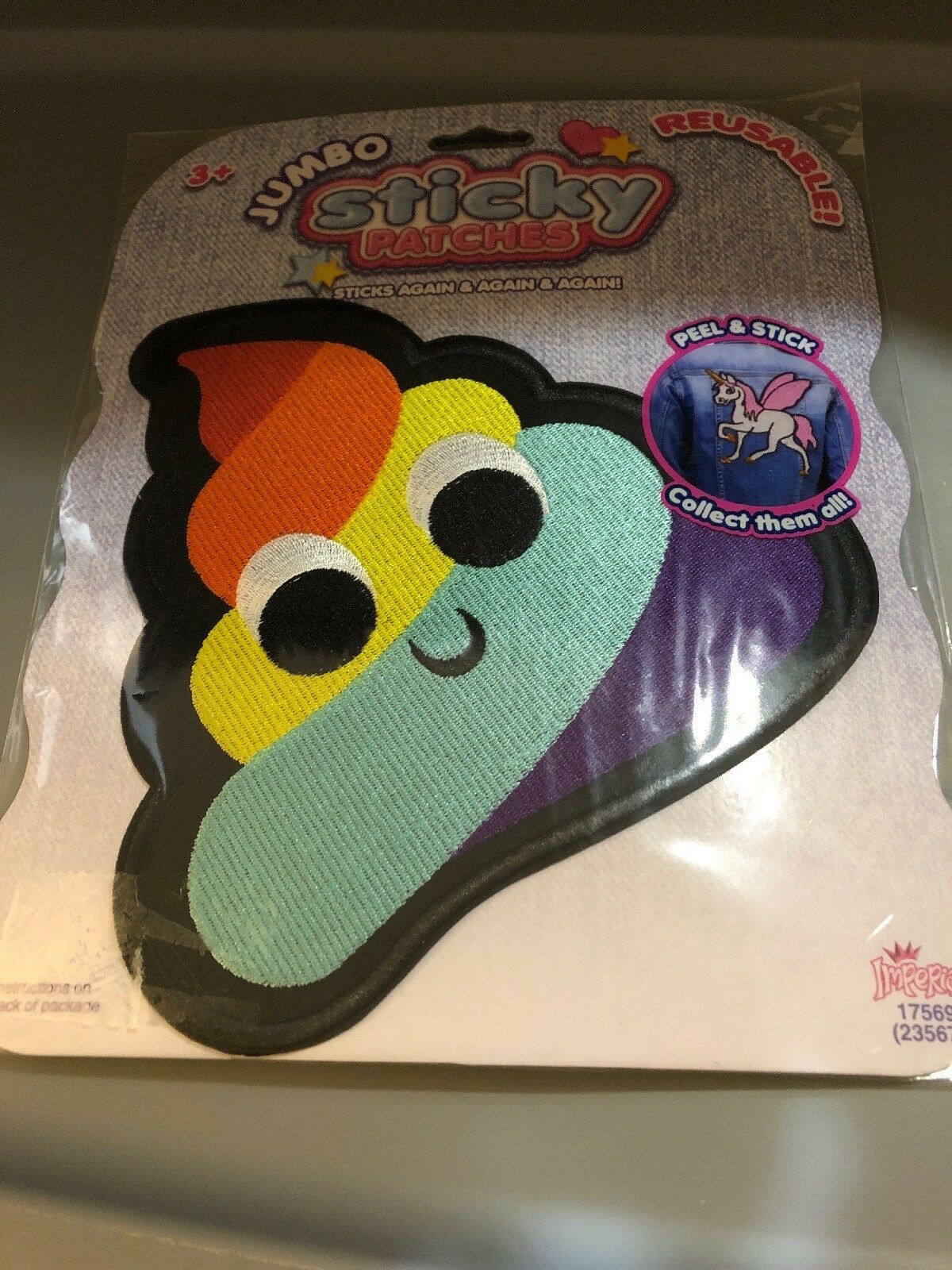 STICKY PATCHES Reusable peel & stick patch Rainbow Patches