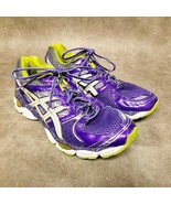 Limited Edition Asics Womens Gel Nimbus 14 T295N Size 8.5 Purple Running... - $26.99