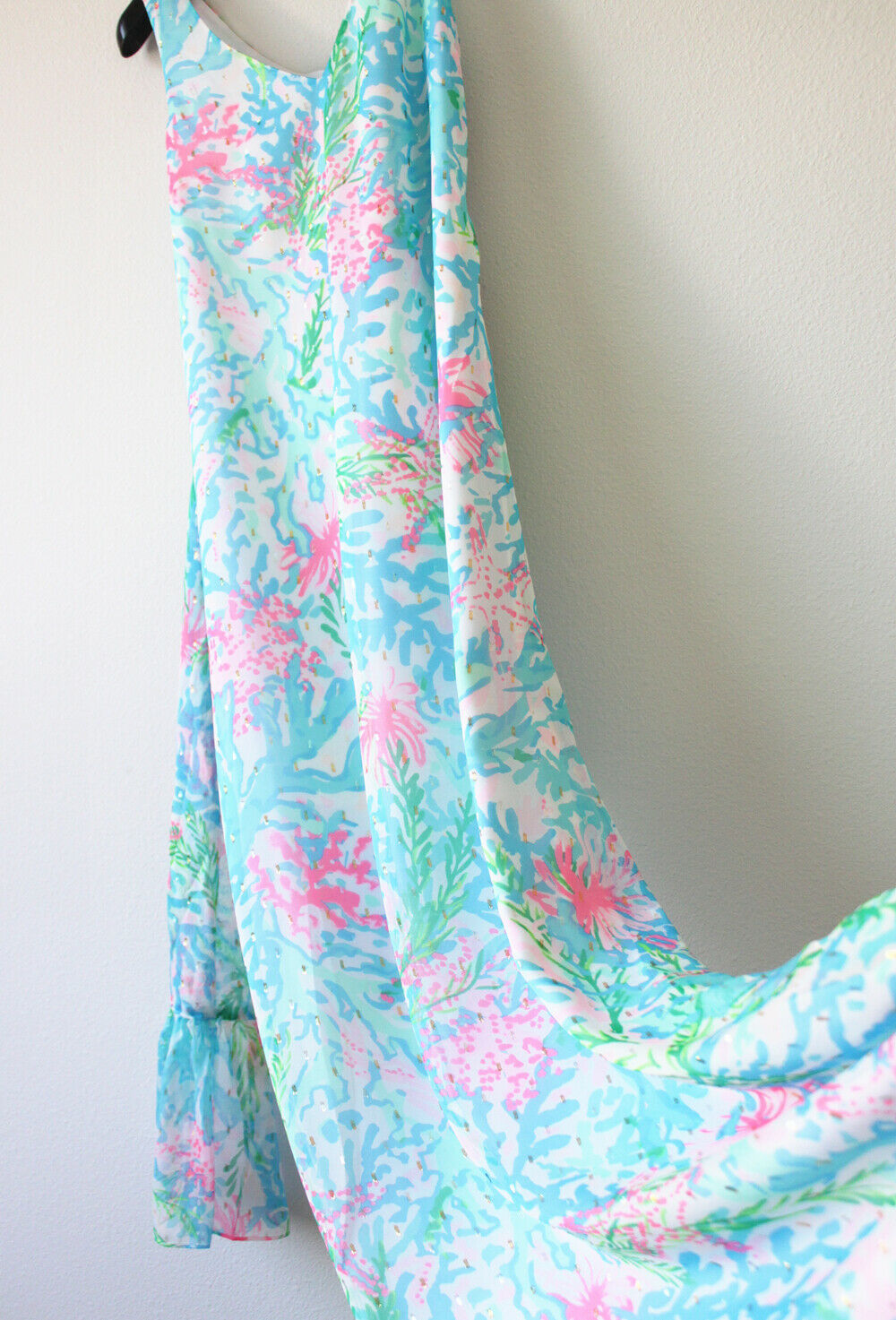 Lilly Pulitzer Lani Maxi Dress, $298, Multi Coral Bay, XS, Final Sale ...