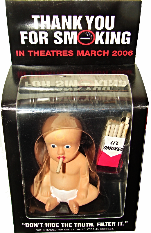 Primary image for 2006 THANK YOU FOR SMOKING Movie Promo Cigarette Baby Ceramic Incense Burner HTF