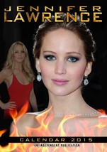 Jennifer Lawrence 2015 Wall Celebrity Calendars - Monthly Wall - $19.99