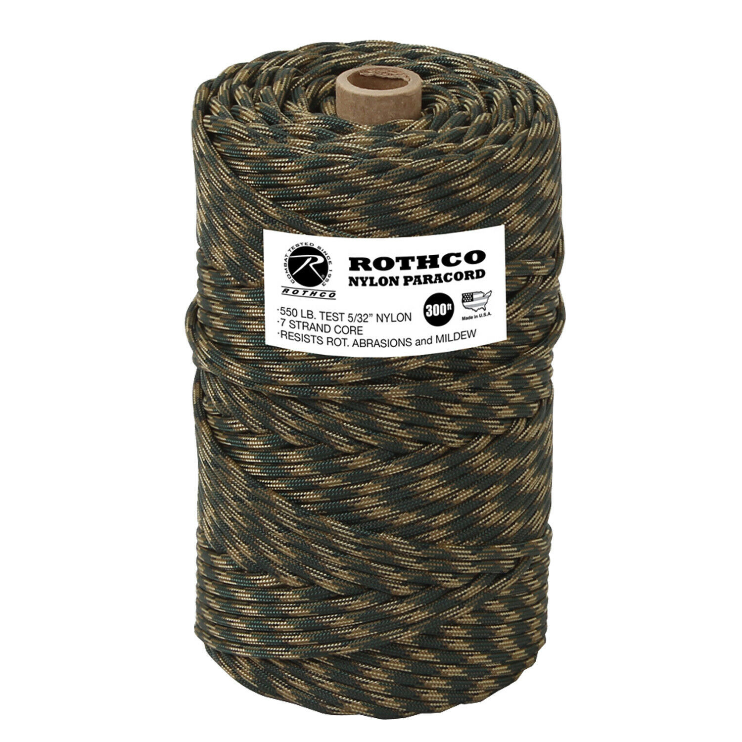 550LB Type III Military 100 Nylon Paracord Cord Rope 300 Feet Tube