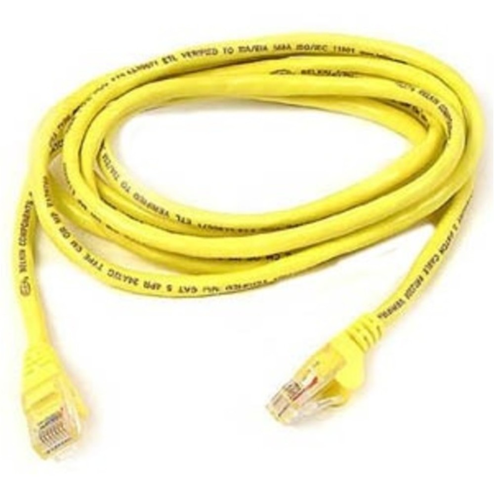 Intellinet 3ft CAT5E UTP Ethernet RJ45 Patch Cable BK U-003BK