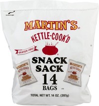 Martin's Kettle-Cook'd Potato Chip Snack Sack- 14 Count Bag - $24.70