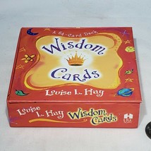 Wisdom Cards Louise L Hay 50 Affirmation Cards Box Set EUC 55 of 63 cards - $25.95
