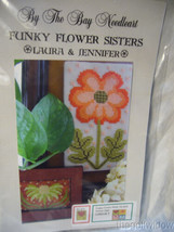 4 Parts of The Bay Needlecraft Funky Flowers Sisters  Cross Stitch Patterns  image 2