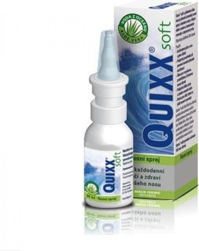 QUIXX Soft Nasal Nose Spray 30ml -With Aloe Vera- For Adults,Children ...