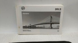 2013 Buick Verano Owners Manual 144534 - $28.99