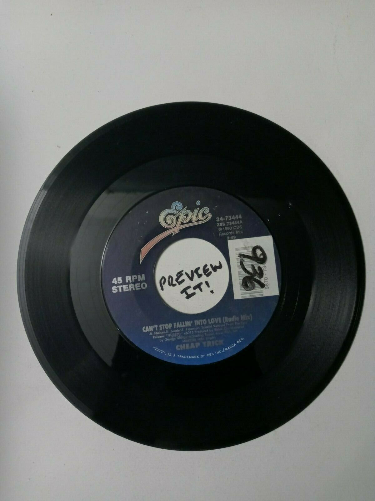 Cheap Trick 45 Can T Stop Fallin Into And Similar Items