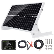 30W 12V Solar Panel Kit Battery Charger Maintainer + 10A Solar Charge  - $93.99