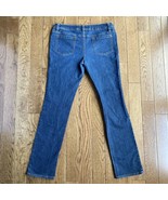 SO Skinny Jeans Womens 13 Jeans Stretch 35 x 32 Juniors Pants Med Blue C... - $20.46