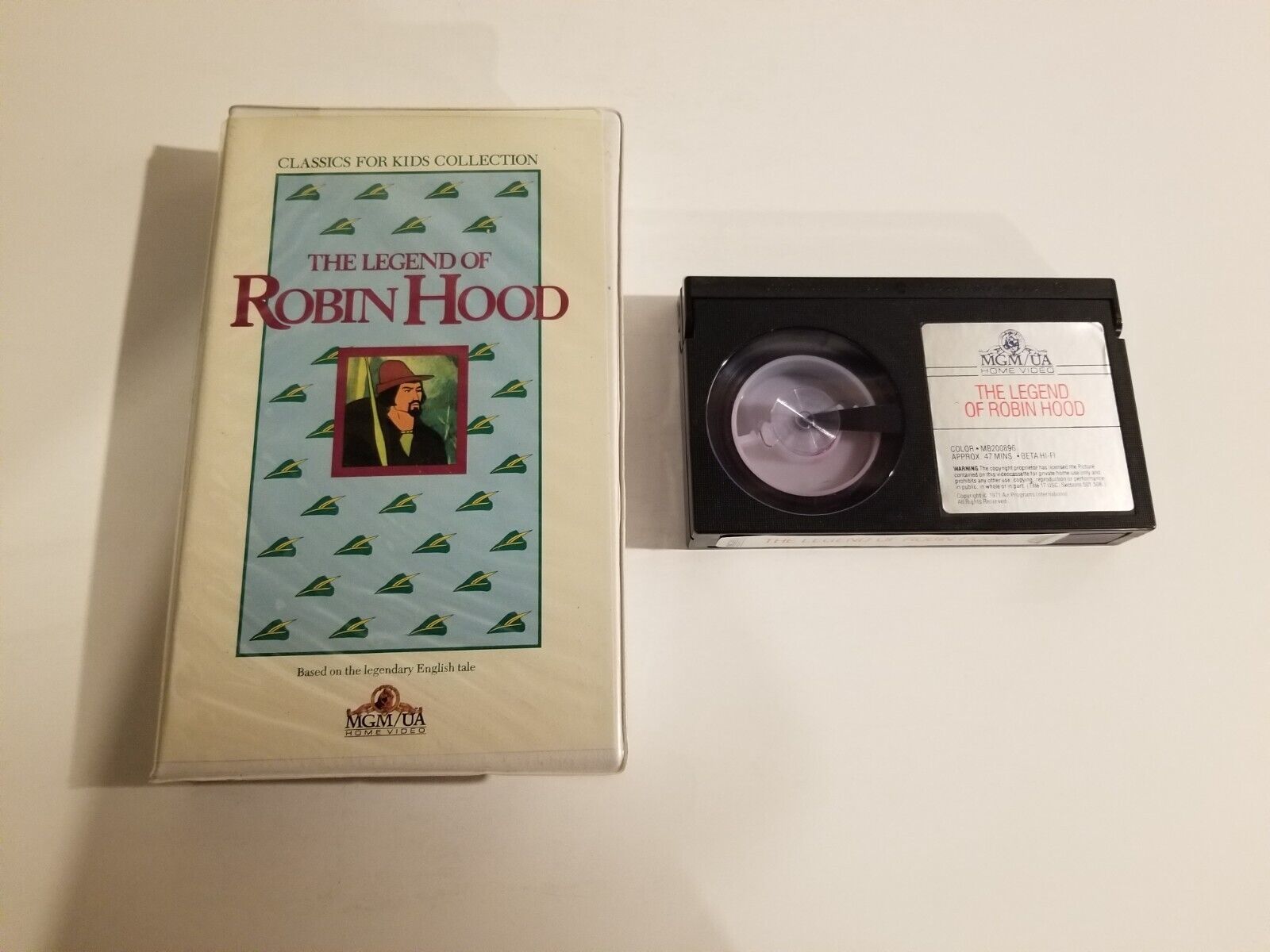 The Legend Of Robin Hood (1986, Betamax, Clamshell) - Other Formats