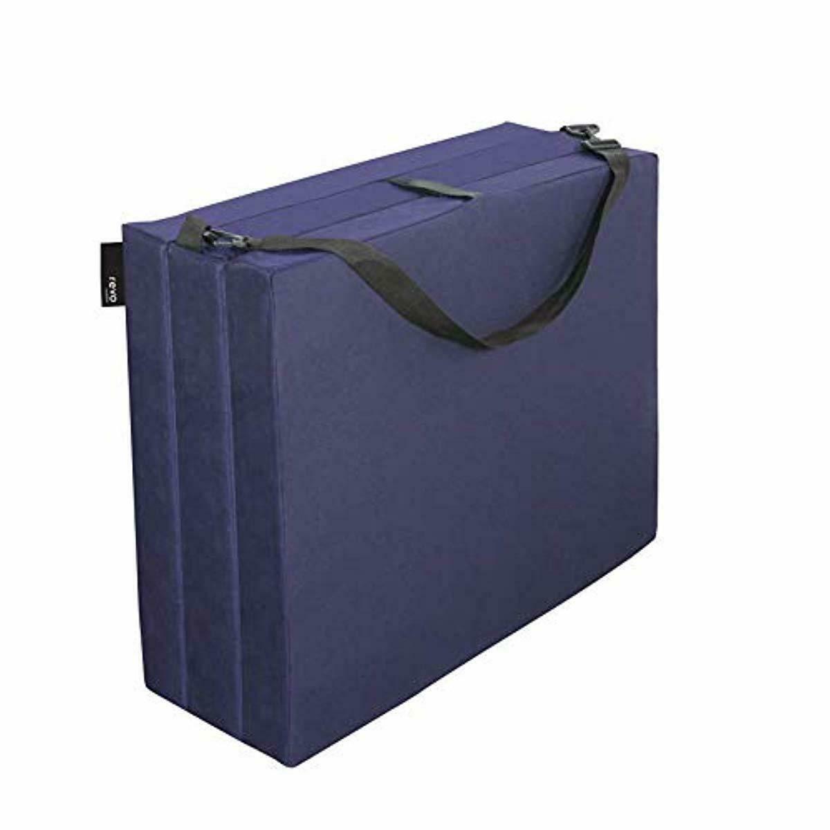 Adult Sleeping Pad Floor Mat Folding Thick Memory Foam Nap Spare Bed