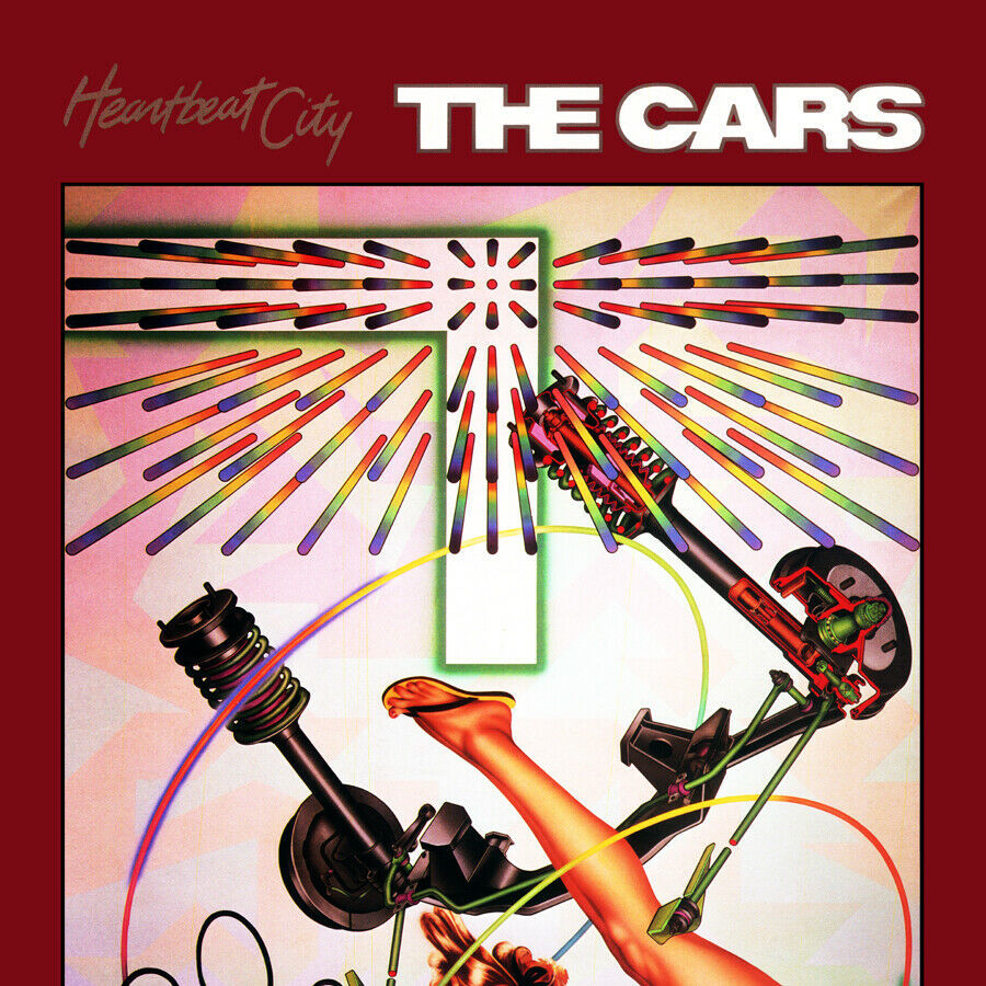 Album Covers - The Cars - Heartbeat City (1984) Album Cover Poster 24"x