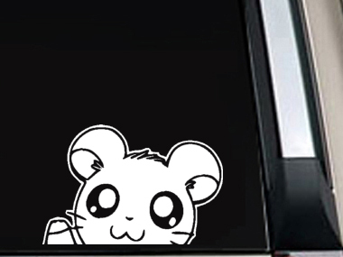 Hamtaro Hamster Car Laptop Window Vinyl Decal Sticker