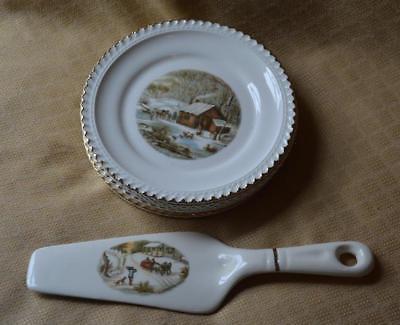6 Bread & Butter Plates & pie cake Server and 50 similar items 6 Bread & Butter Plates & pie cake Server and 50 similar items