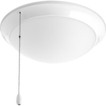 Progress Lighting Fan Light Kits Collection 1-Light White Ceiling Fan Li... - $74.24