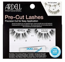 ARDELL Pre-Cut Lashes False Eyelashes Wispies & Free DUO Glue (4 PACK!!) - $17.82