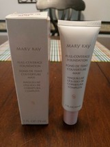 NEW Mary Kay Full Coverage Foundation *Discontinued* Ivory 105 Normal to... - $17.65