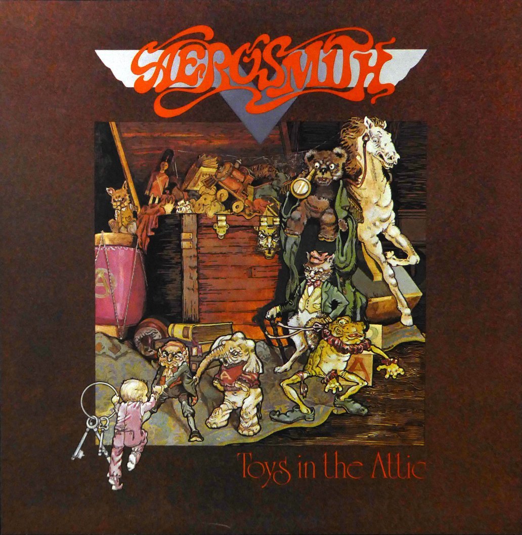 Aerosmith - Toys in the Attic (Album Cover Art) - Framed Print - 16