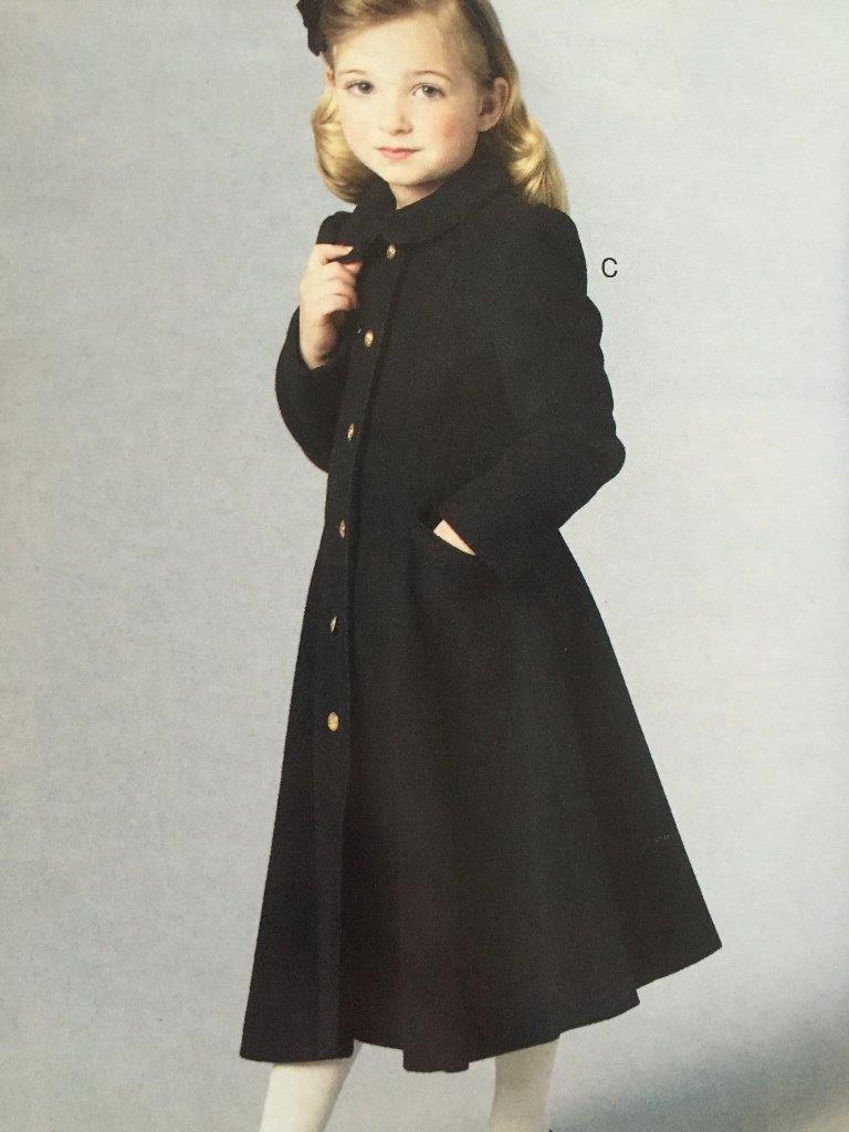 Vogue Sewing Pattern Little Vogue 9043 Girls Jacket Coat Size 2-5 New
