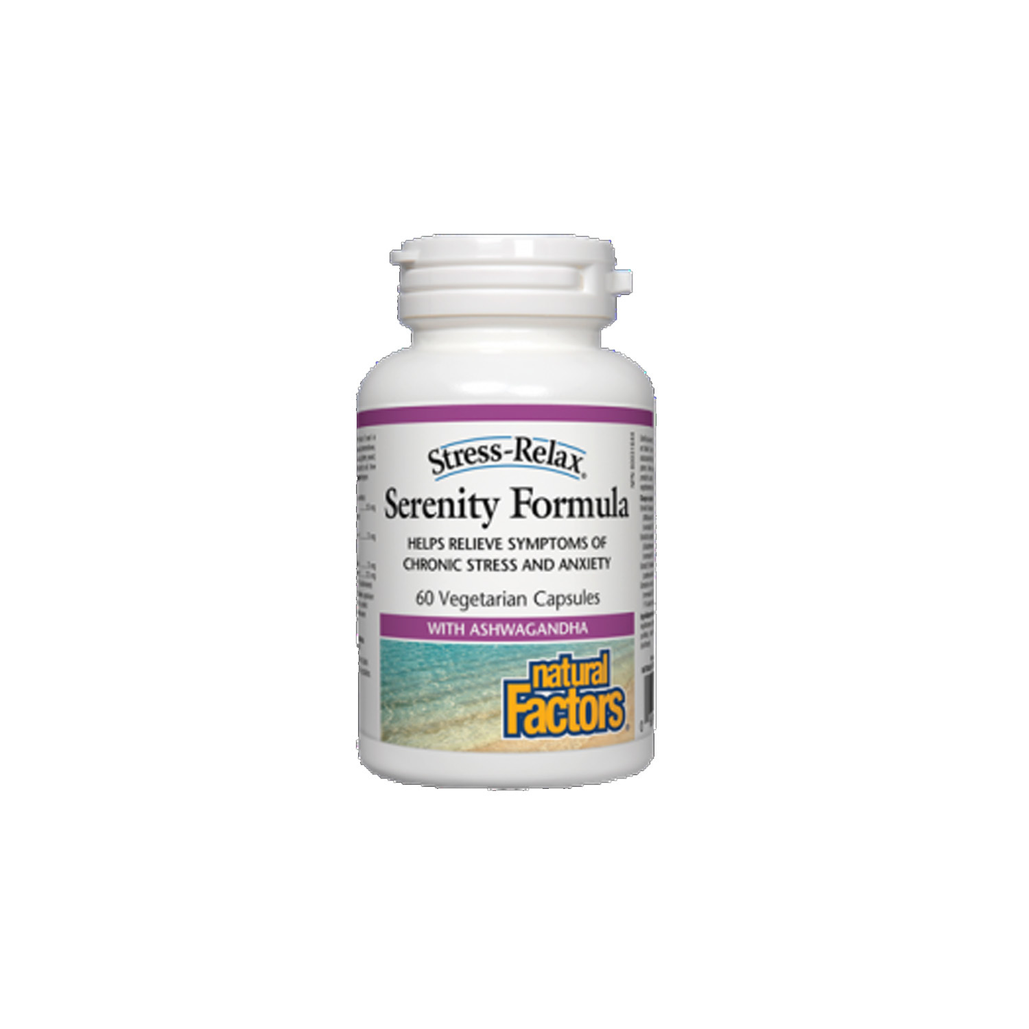 Primary image for Natural Factors Stress-Relax Serenity Formula with Sensoril, 60 Capsules