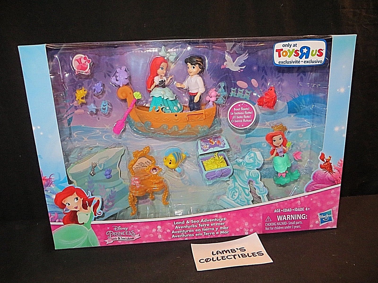 Disney Ariel Princess Little Mermaid Kingdom Toys R Us Land And Sea Adventures Set Tv Movie 