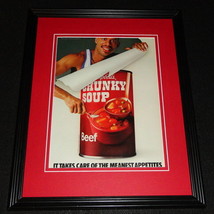 Kareem Abdul Jabbar 1987 Chunky Soup Framed 11x14 ORIGINAL Advertisement Lakers