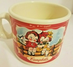Vintage Campbell&#39;s Soup Mug by Houston Harvest Campbell Kids Ceramic 1998 - $11.64