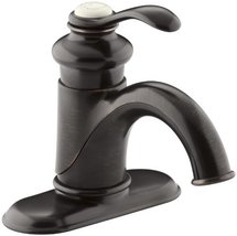KOHLER Fairfax K-12181-CP Single Handle 4 in. Centerset Bathroom Faucet ... - $226.71