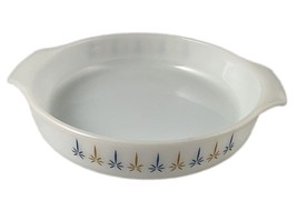 Anchor Hocking Fire King 9 Inch Pie Cake Baking Pan Mid Century Candle Glow - $14.01